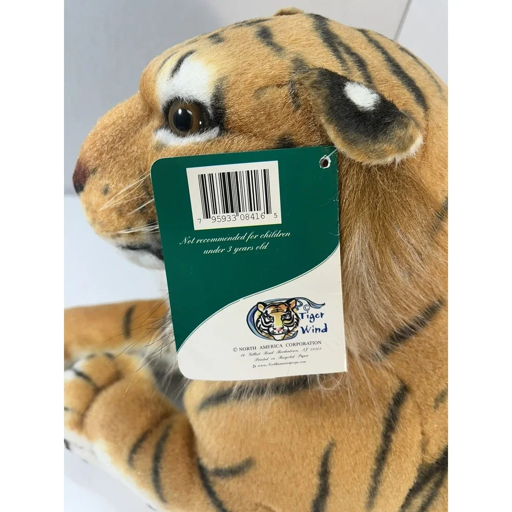 Tiger Plush Stuffed Animal Tiger Wind North American Corp. 18